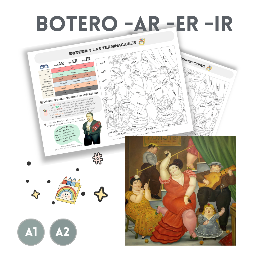 Botero en -AR -ER -IR