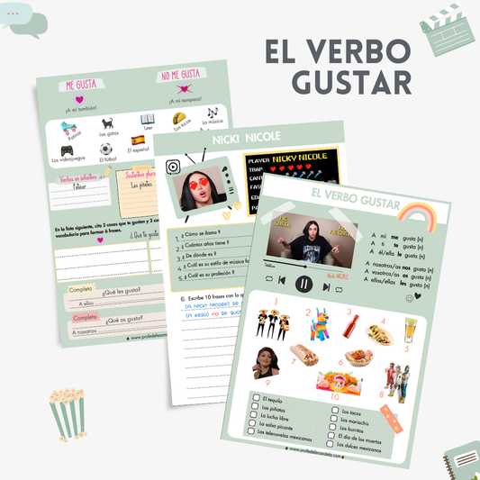 El verbo gustar +++